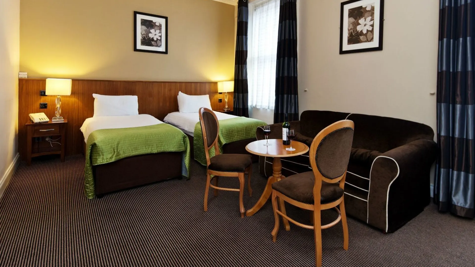 The Central Hotel location